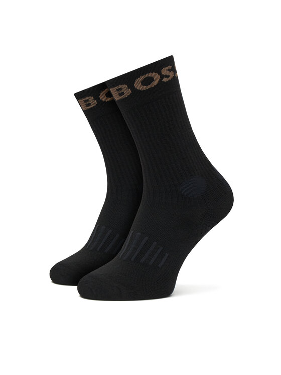BOSS BOSS Дълги чорапи 2P Rs Sport CC 50469747 Черен