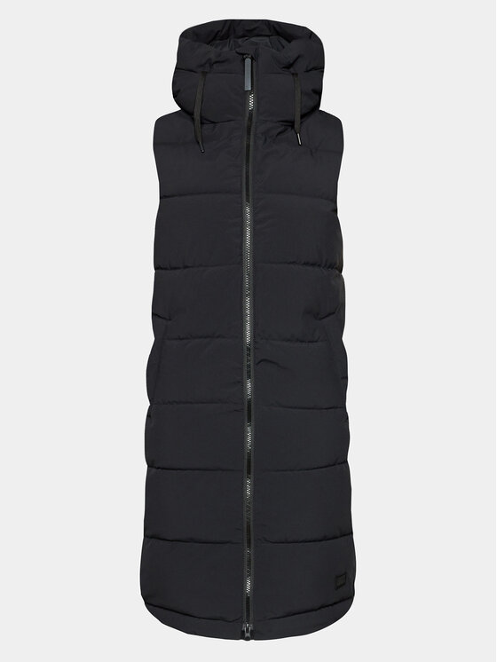 Halti Brezrokavnik Penger W Puffer Vest 065-0462 Črna Regular Fit