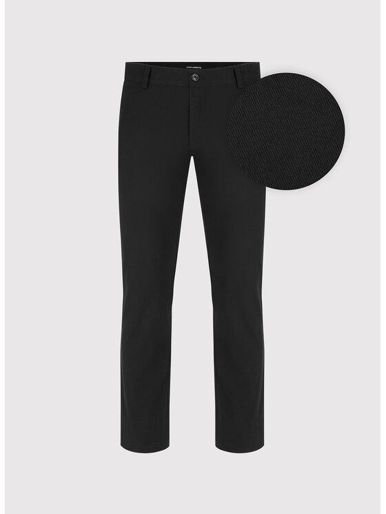Pako Lorente Pako Lorente Spodnie materiałowe P26SF-WX-005 Czarny Classic Fit