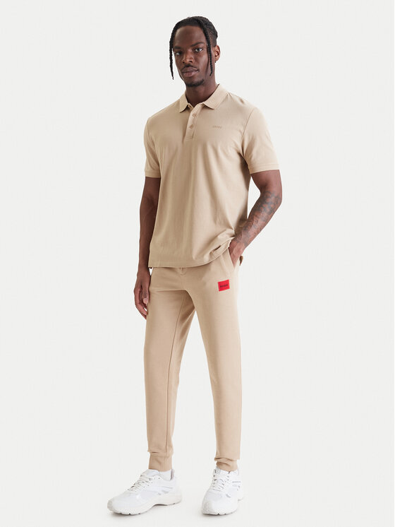 HUGO HUGO Долнище анцуг Doak212 50447963 Бежов Regular Fit