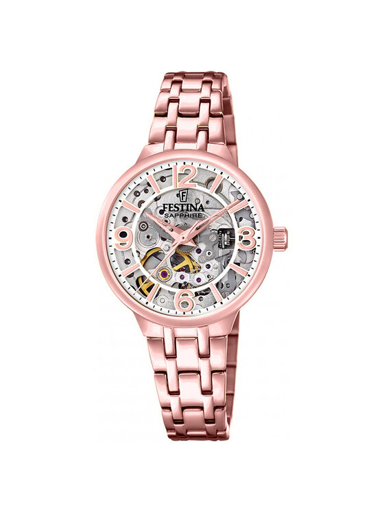 Festina Festina Ρολόι F20616-1 Ροζ χρυσό