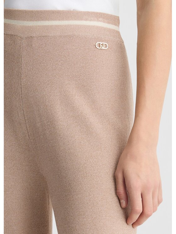 Liu Jo Liu Jo Pantaloni di tessuto TA5035MS014A4323 Beige Regular Fit