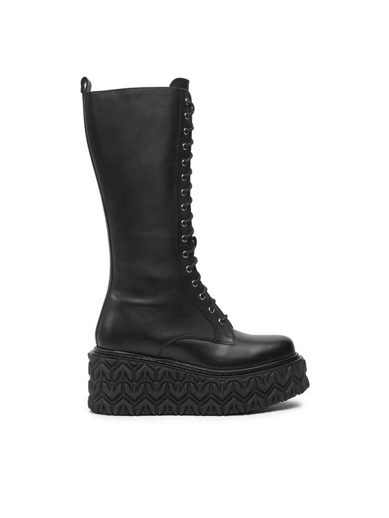 Patrizia Pepe Patrizia Pepe Ботуши 8Y0103/L078-K103 Черен