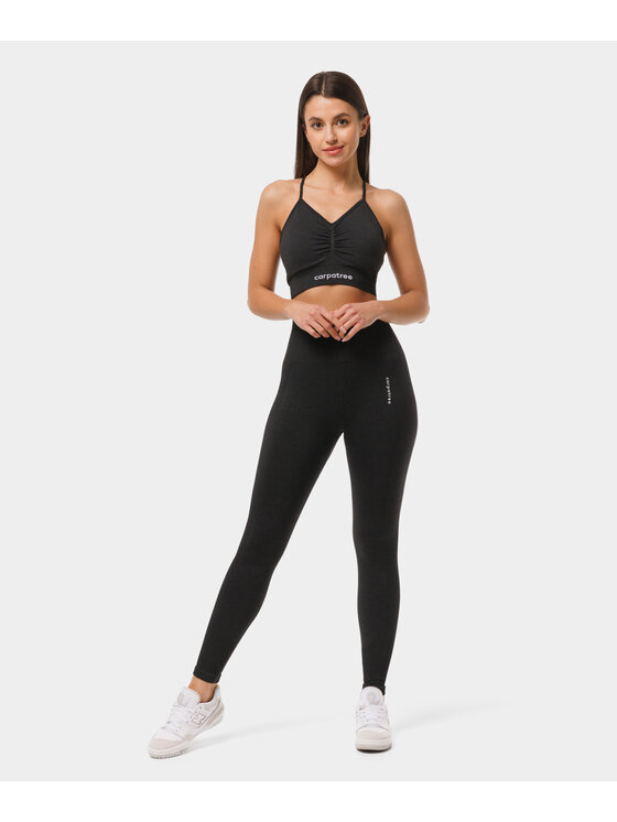 Carpatree Carpatree Biustonosz sportowy Allure Bra Czarny