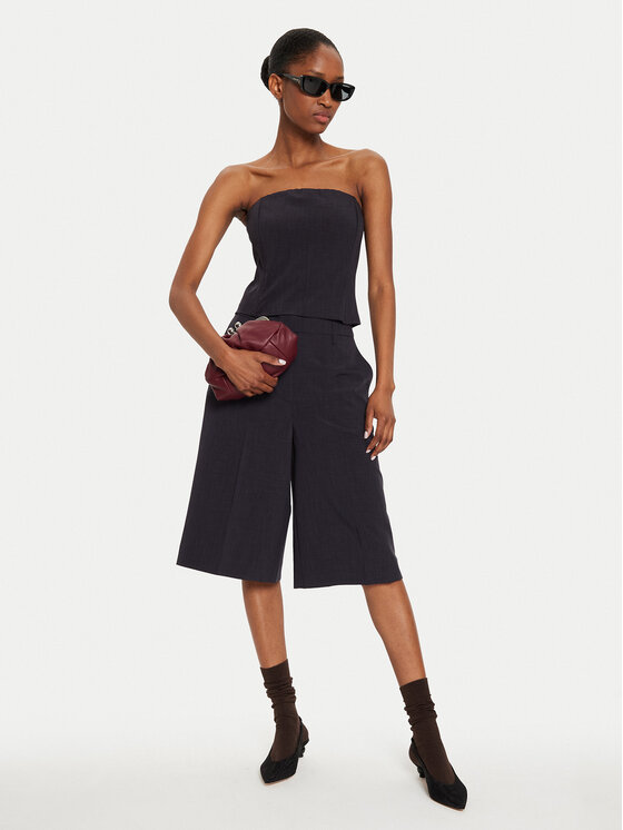 Herskind Herskind Felső Cosima 5254519 Sötétkék Slim Fit