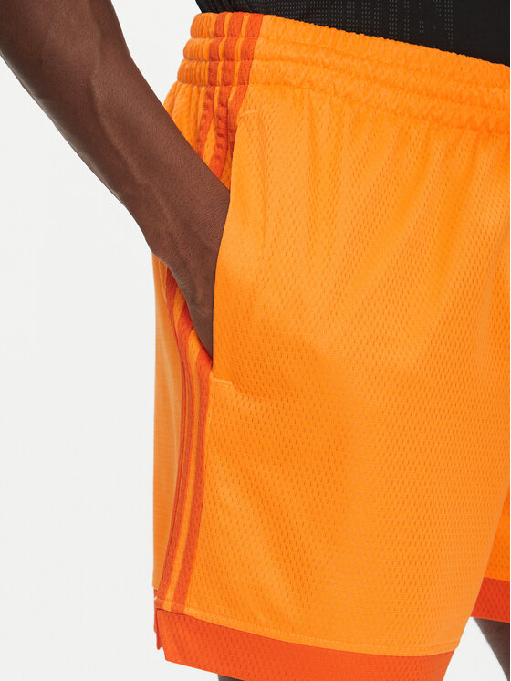 adidas adidas Sportske kratke hlače Mock Eyelet JP1103 Svijetlo narančasta Regular Fit