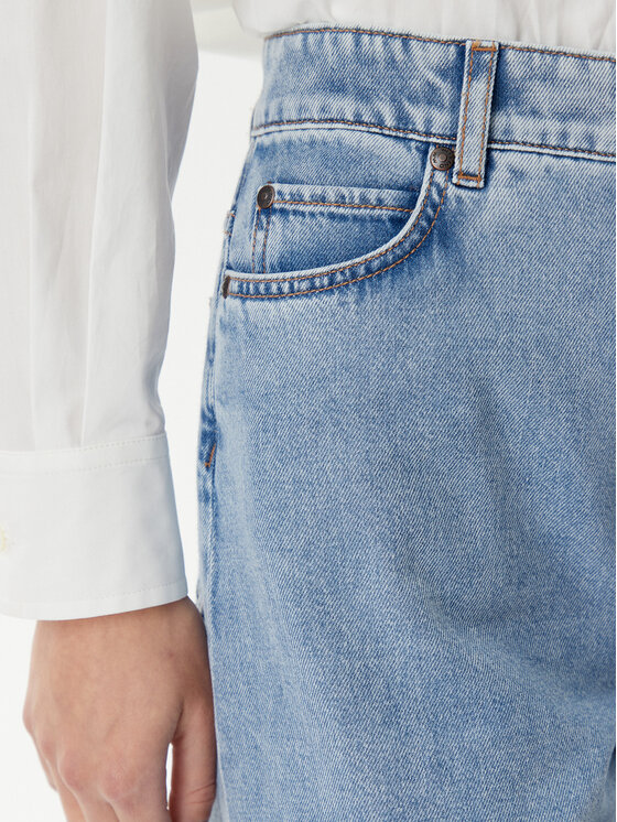 Weekend Max Mara Weekend Max Mara Blugi Vega 2515181061 Albastru Wide Leg