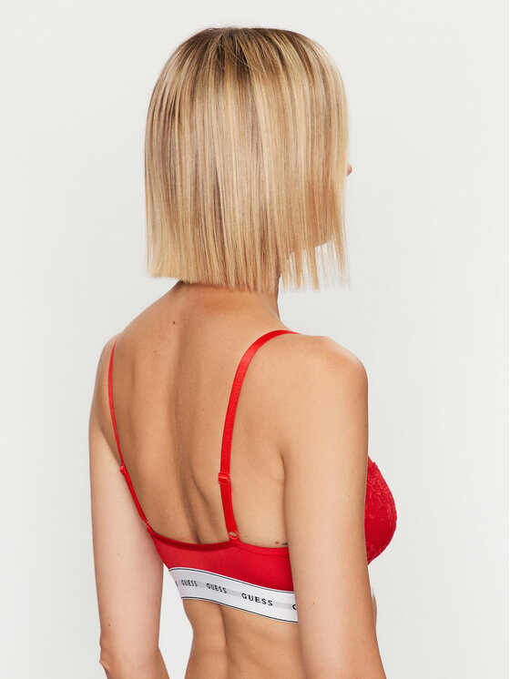 Guess Guess Sutien top Belle O2BC07 KBBT0 Roșu