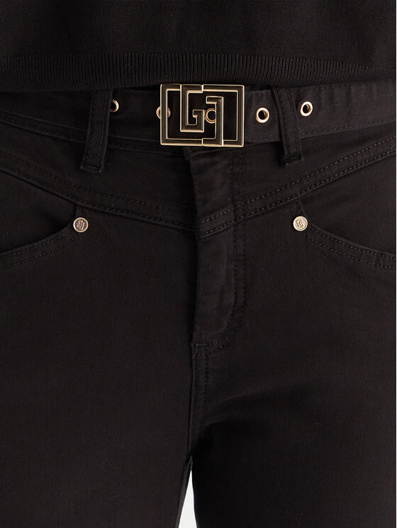 Gaudi Gaudi Džinsai 521BD25005 Juoda Flare Fit