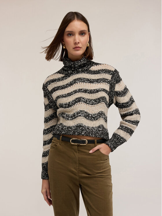 Motivi Motivi Maglione M020W003693N0Z3 Grigio Regular Fit