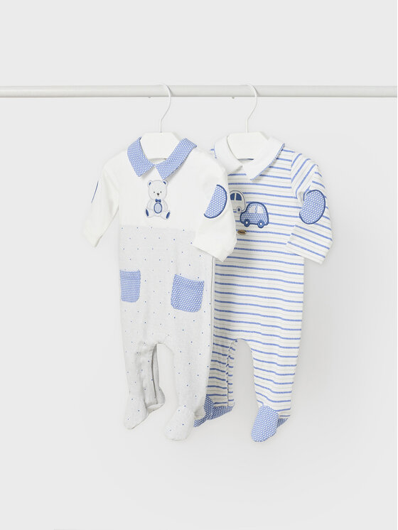 Set di 2 tutine 1753 Multicolore