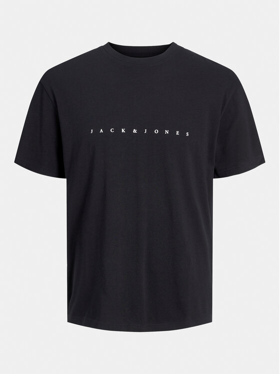 Jack&Jones Jack&Jones T-shirt Star 12234746 Crna Relaxed Fit