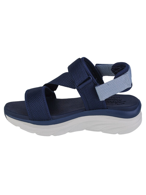 Sandali hot sale skechers blu