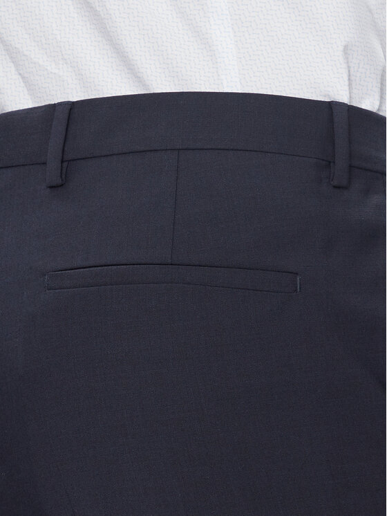 Calvin Klein Calvin Klein Pantaloni di tessuto K10K112936 Blu scuro Slim Fit