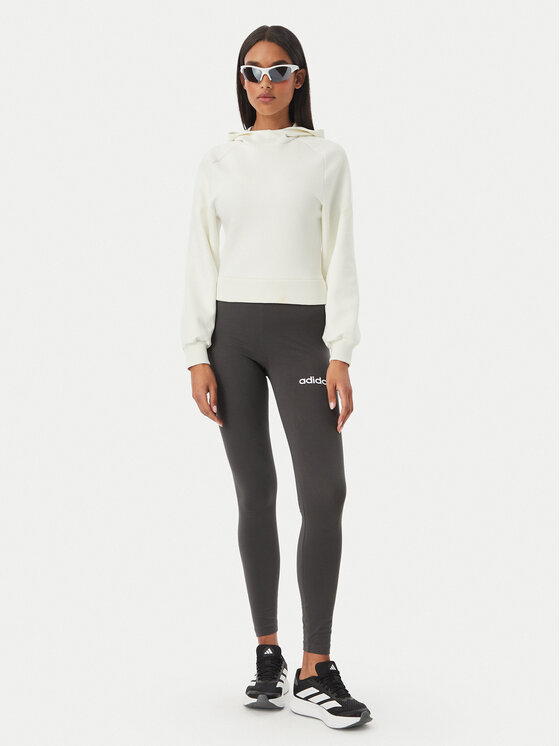 adidas adidas Džemperis Soft Lux KF4715 Kreminė Regular Fit