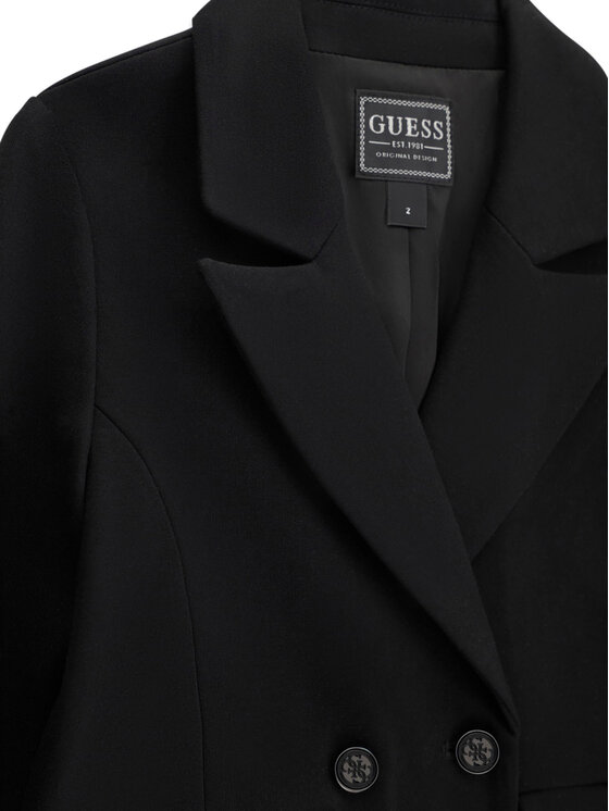 Guess Guess Sacou K6BN02 K5926 Negru Regular Fit