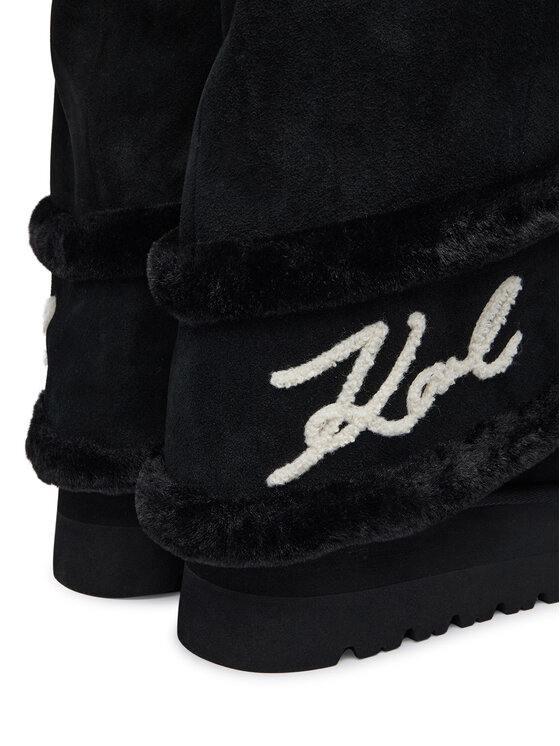 KARL LAGERFELD KARL LAGERFELD Чоботи Skylar KL48672 Чорний