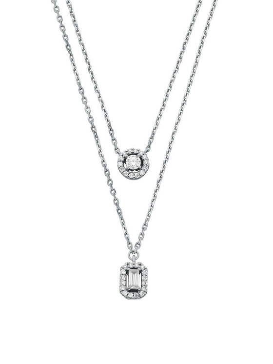 Michael Kors Michael Kors Náhrdelník MKC1745CZ040 Strieborná