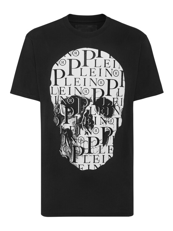 PHILIPP PLEIN PHILIPP PLEIN T-Shirt 9413 Czarny Regular Fit