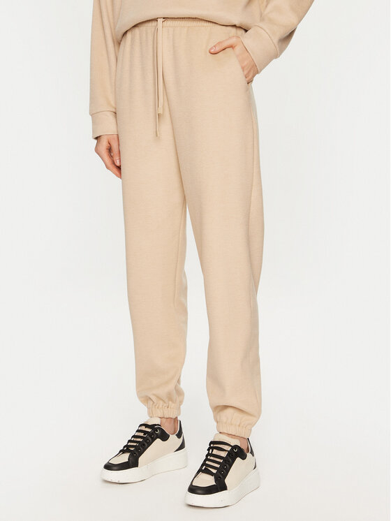 Weekend Max Mara Donji Dio Trenerke Elis 2425786022 Bež Relaxed Fit