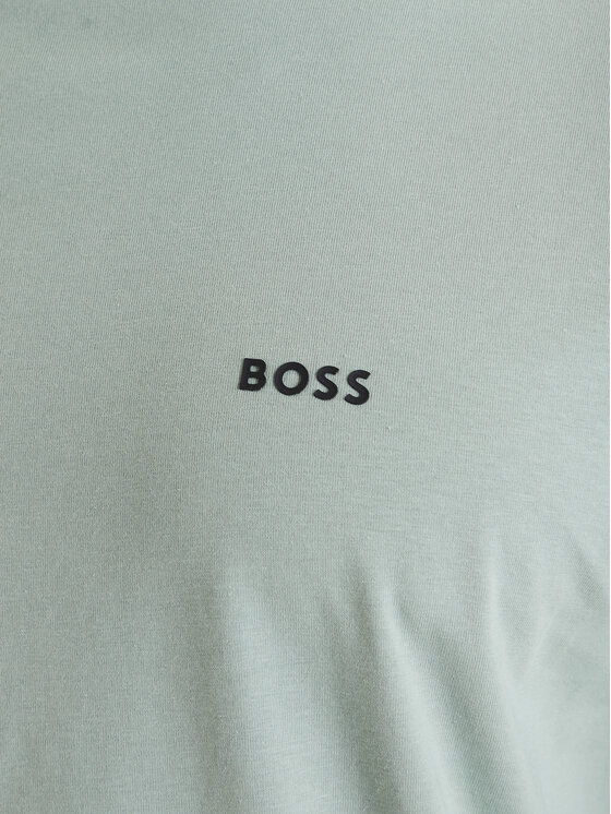 BOSS BOSS Tričko 50506373 Zelená Regular Fit