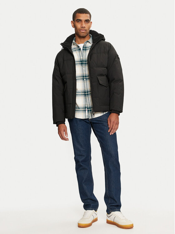 Tommy Hilfiger Tommy Hilfiger Télikabát Rockie MW0MW37125 Fekete Regular Fit