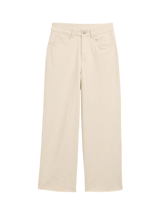 Tom Tailor Denim Tom Tailor Denim Джинси 1045652 Бежевий Wide Leg