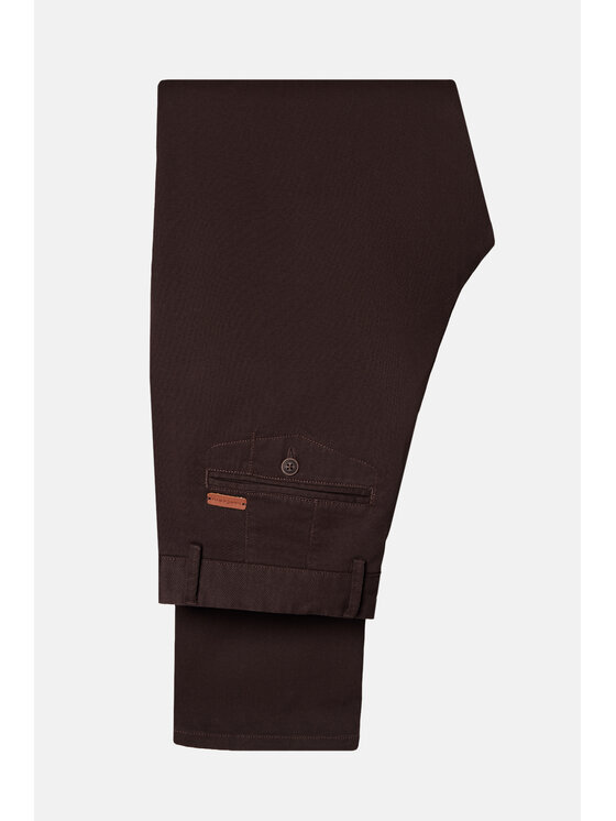 Lancerto Lancerto Chinosy Monaco SP082223000013 Brązowy Slim Fit