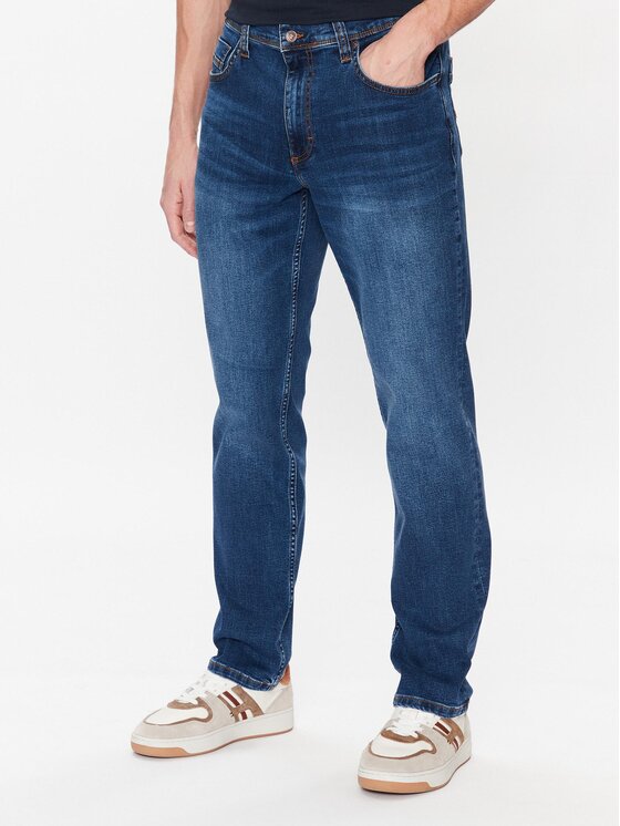 Mustang Mustang Jeansy Washington 1013657 Niebieski Slim Fit