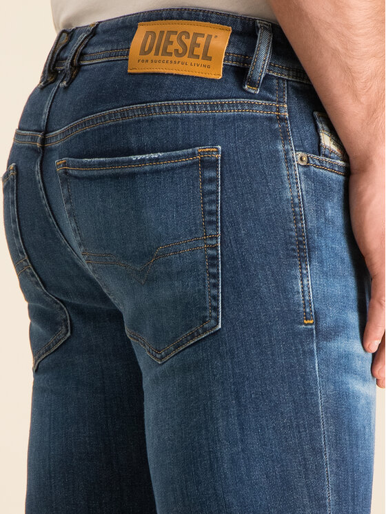 Diesel Diesel Teksad Sleenker-X 00SWJF 0097T Tumesinine Skinny Fit