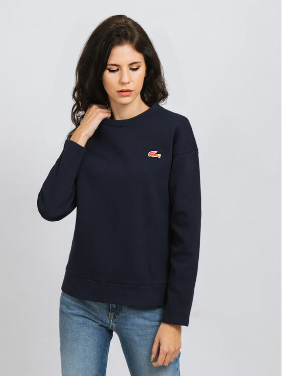Lacoste Lacoste Bluza SF2612-166 R. 42 Granatowy Regular Fit