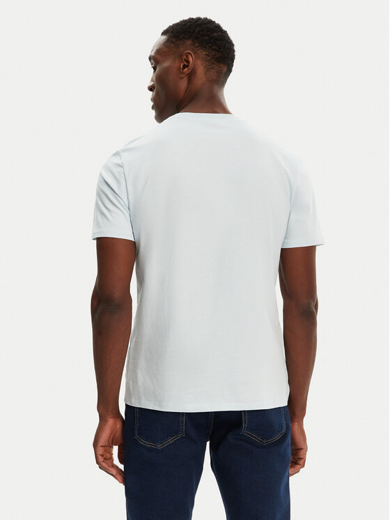 Guess Jeans Guess Jeans T-shirt M4YI55 K8HM0 Svijetloplava Regular Fit