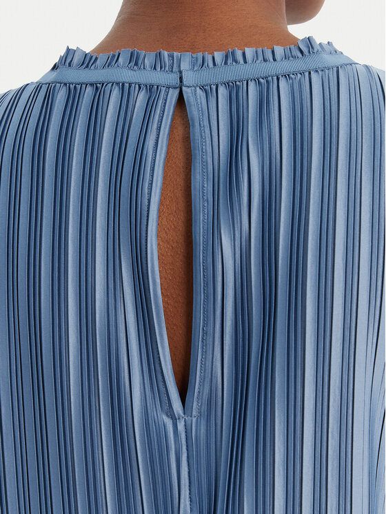 MAX&Co. MAX&Co. Bluzka 2616941023200 Niebieski Regular Fit