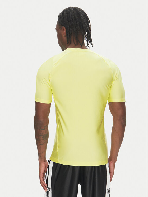 adidas adidas Majica Fashion Cut Line JD1286 Rumena Slim Fit