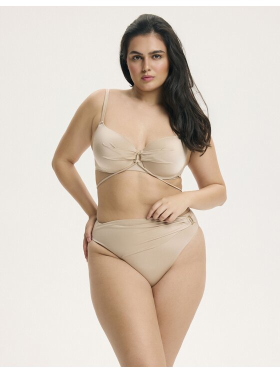 Esotiq Esotiq Góra od bikini 45586 Beżowy