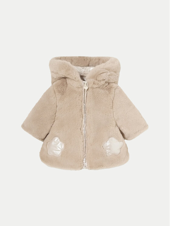 Mayoral Mayoral Зимно яке 2454 Бежов Regular Fit