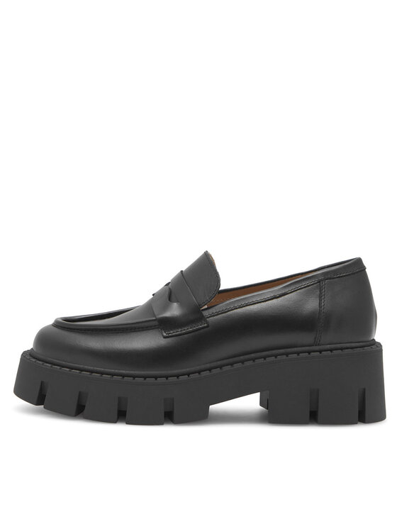 Badura Badura Loafersy MELITO-E23-25713PE Czarny