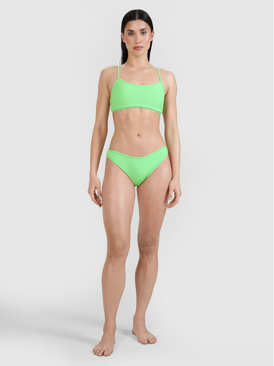 4F 4F Góra od bikini FOB SUMMER Zielony jasny