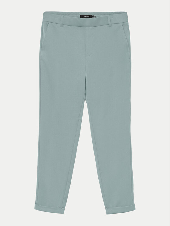 Vero Moda Vero Moda Chinosy Maya 10225280 Zielony Regular Fit