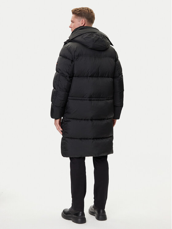 BOSS BOSS Wintermantel Omont 50543617 Schwarz Oversize