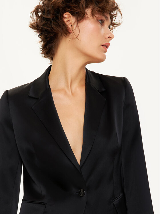 KMX Studio KMX Studio Marynarka 106930007 Czarny Straight Fit