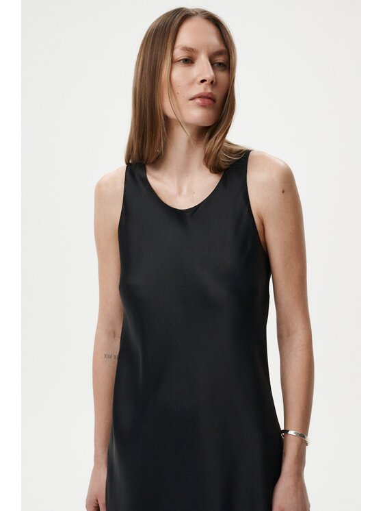 MARI PRETI MARI PRETI Abito da cocktail Noir Nero Regular Fit