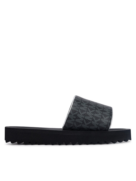 MICHAEL Michael Kors MICHAEL Michael Kors Klapki Teagan Merrick 2 MK03823001 Czarny