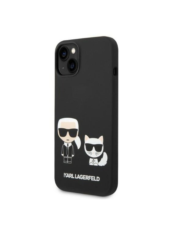 KARL LAGERFELD KARL LAGERFELD Etui na telefon iPhone 14 Plus Czarny