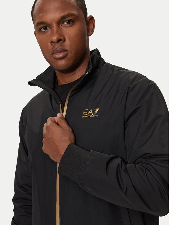 EA7 Emporio Armani EA7 Emporio Armani Kurtka bomber 8NPB20 PNFZZ 0208 Czarny Regular Fit