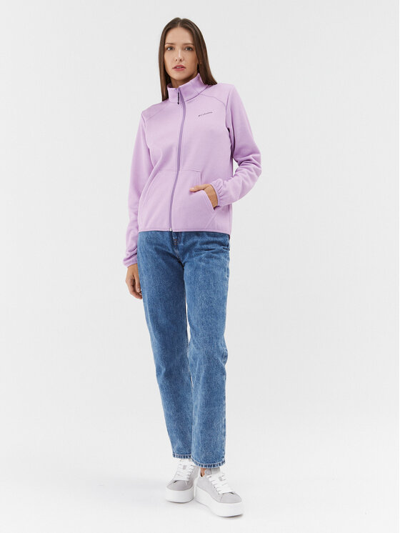 Columbia Columbia Felpa di pile Col Hike Tech Fleece FZ Viola Regular Fit