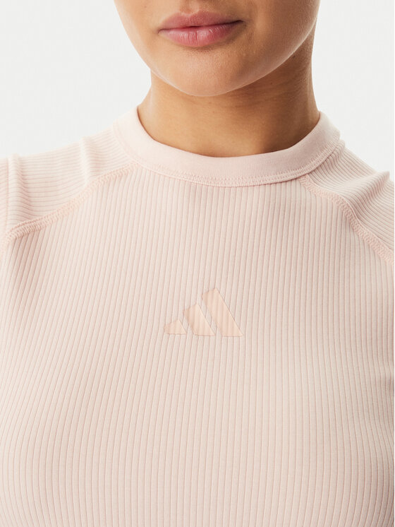 adidas adidas Τοπ ALL SZN KA6971 Ροζ Slim Fit