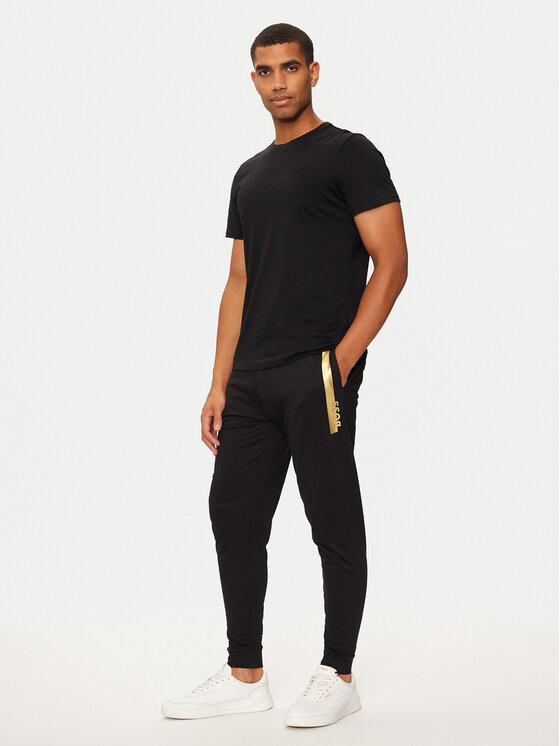 BOSS Boss Sportinės kelnės Authentic 50527454 Juoda Regular Fit