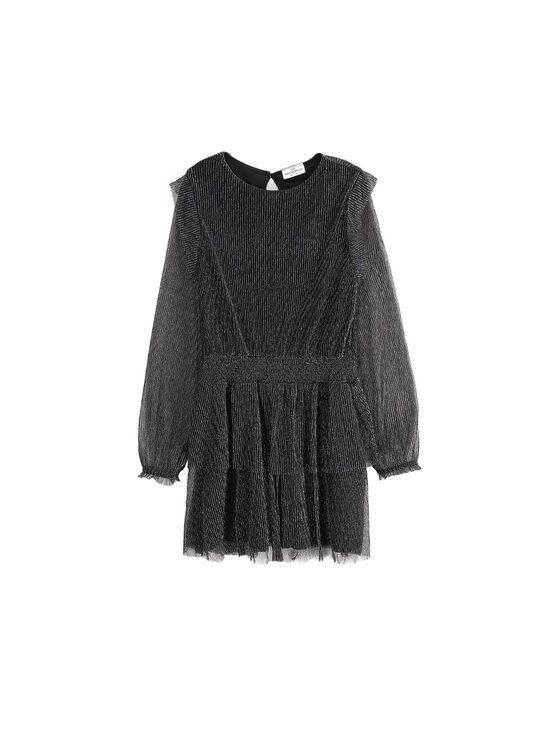 Coccodrillo Coccodrillo Sukienka codzienna ZC6128101EPG-024 Srebrny Regular Fit