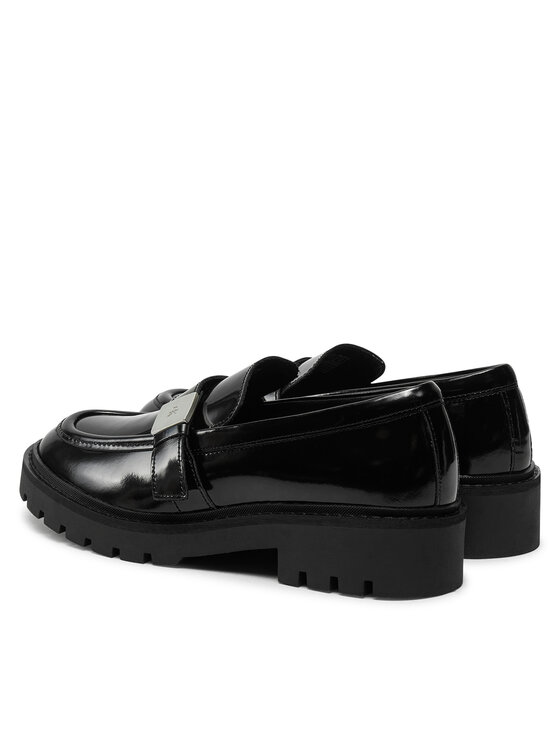 Calvin Klein Jeans Calvin Klein Jeans Loafers Flatform Shoe Driver Hdw YW0YW01657 Μαύρο